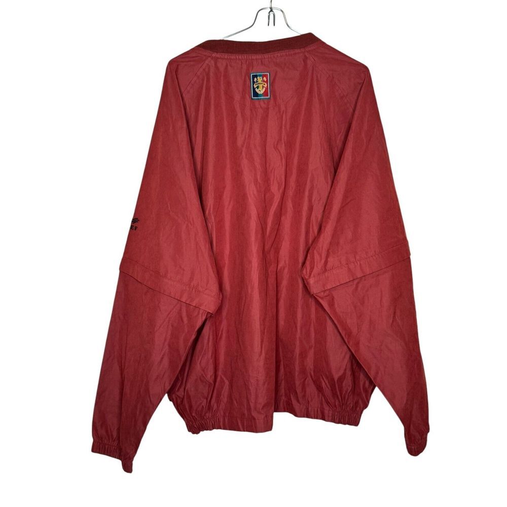 Sun Ice Men Jacket Embroidered Windbreaker V-Neck Outdoor 1/4 Snap Pockets Large - Picture 8 of 11
